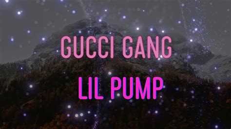 song type gucci gang|gucci gang only music.